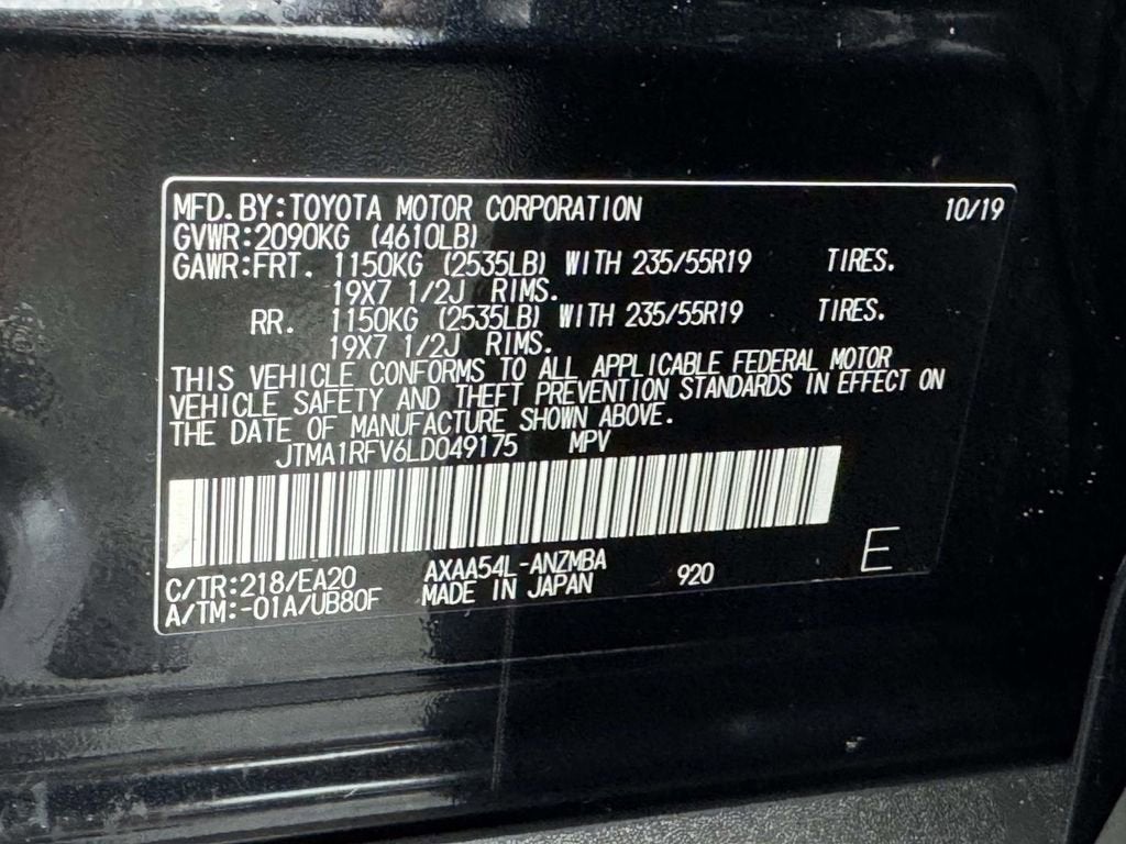 2020 Toyota RAV4 XLE Premium