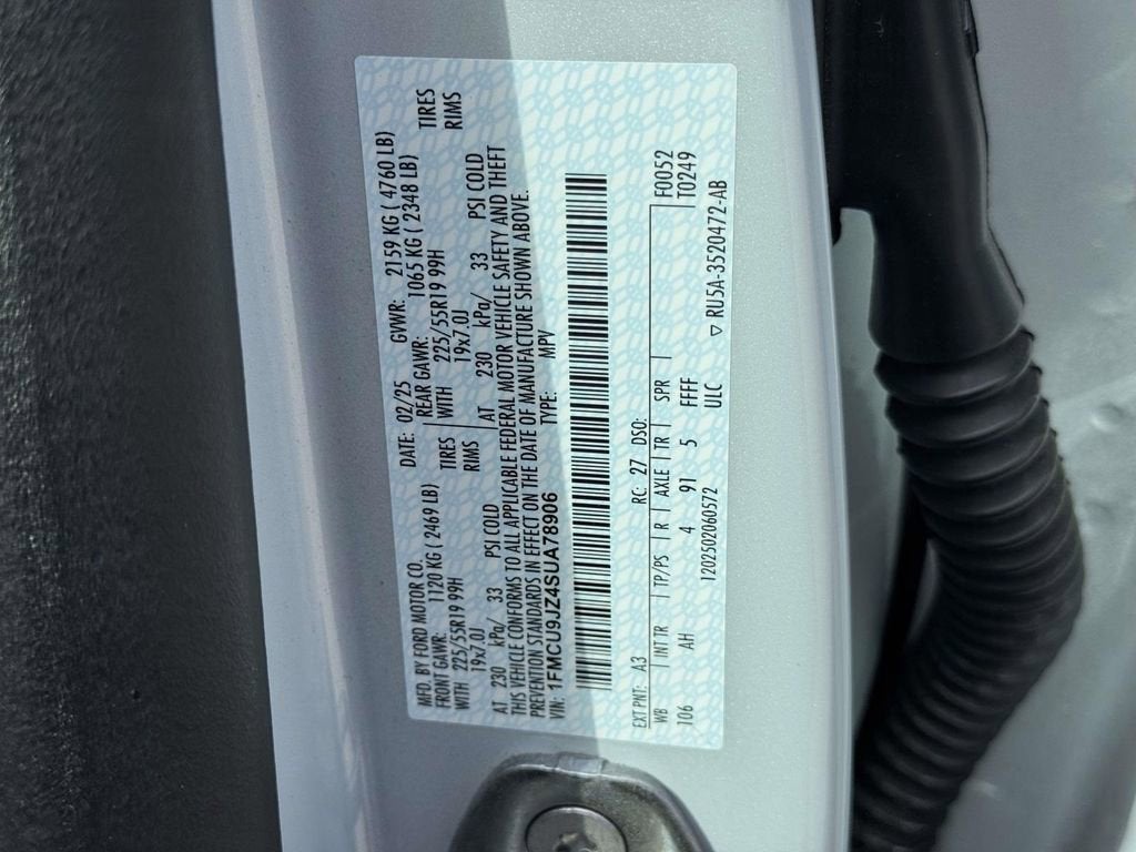 2025 Ford Escape Platinum