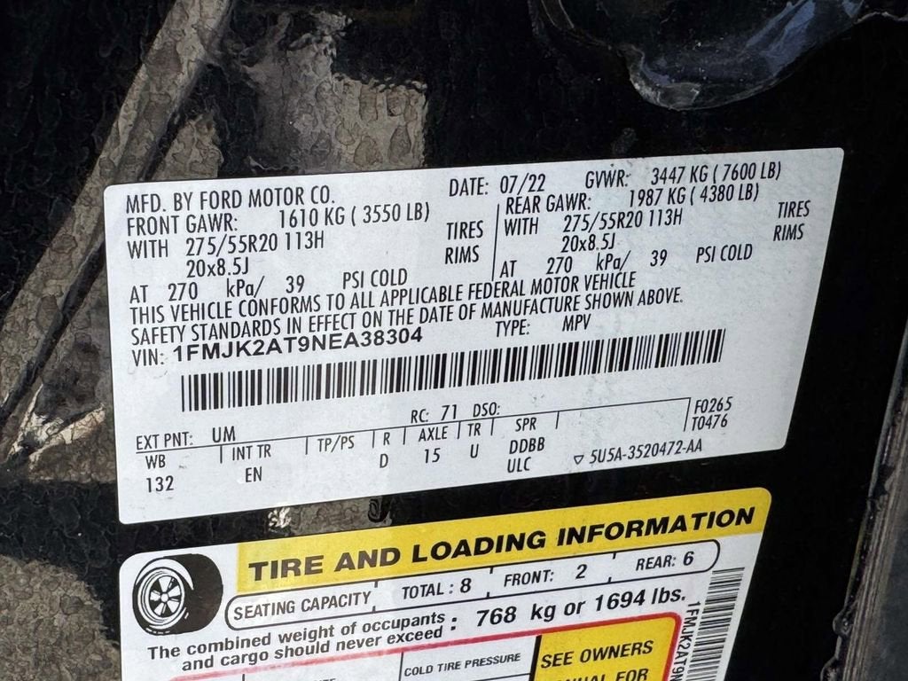 2022 Ford Expedition Max Limited