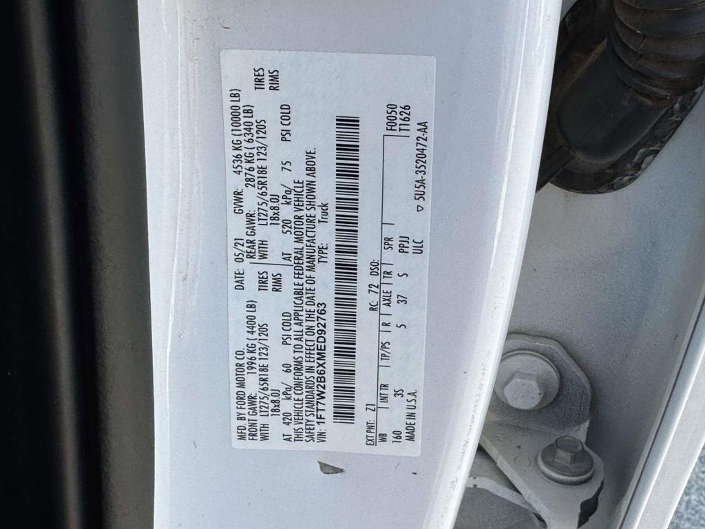 2021 Ford Super Duty F-250 SRW XLT