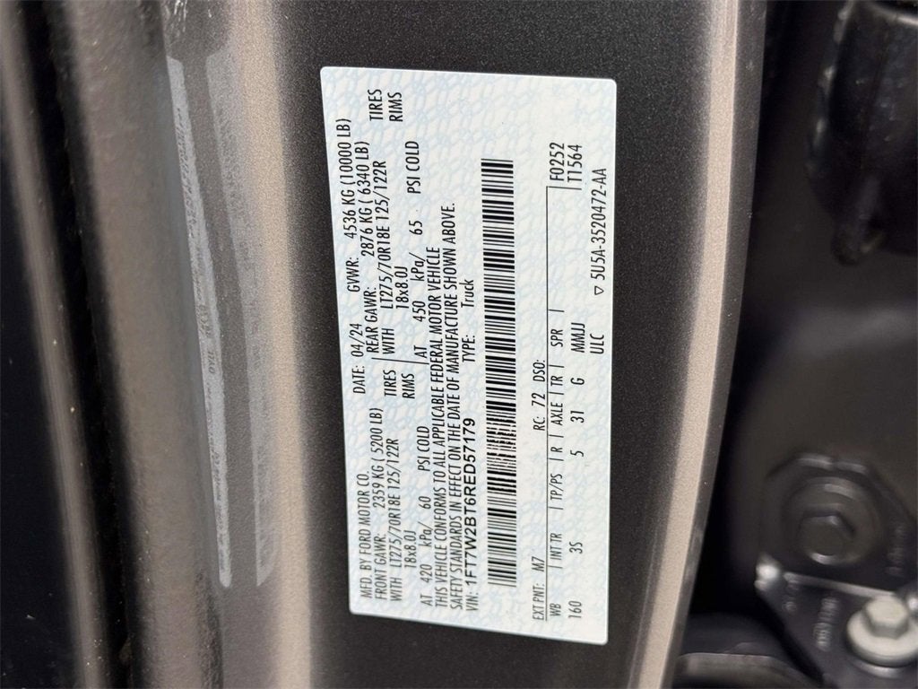 2024 Ford Super Duty F-250 SRW XLT