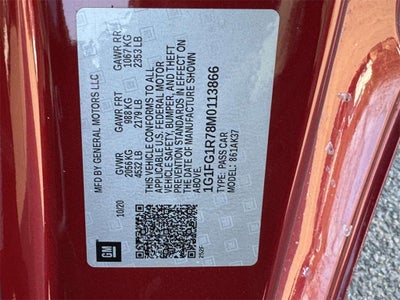 2021 Chevrolet Camaro SS