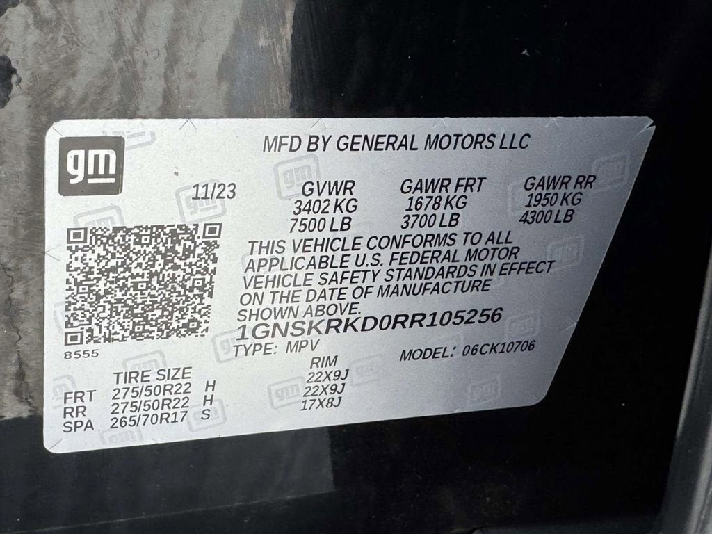 2024 Chevrolet Tahoe RST