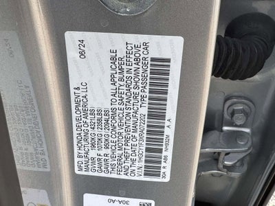 2024 Honda Accord Sedan EX