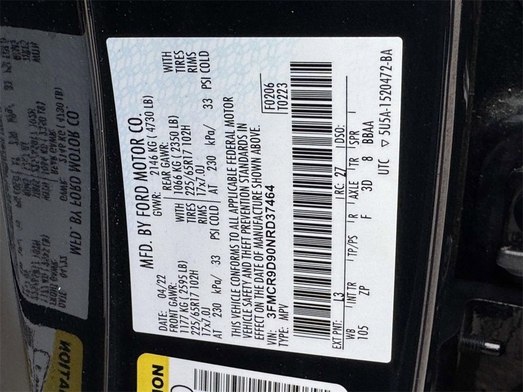 2022 Ford Bronco Sport Badlands