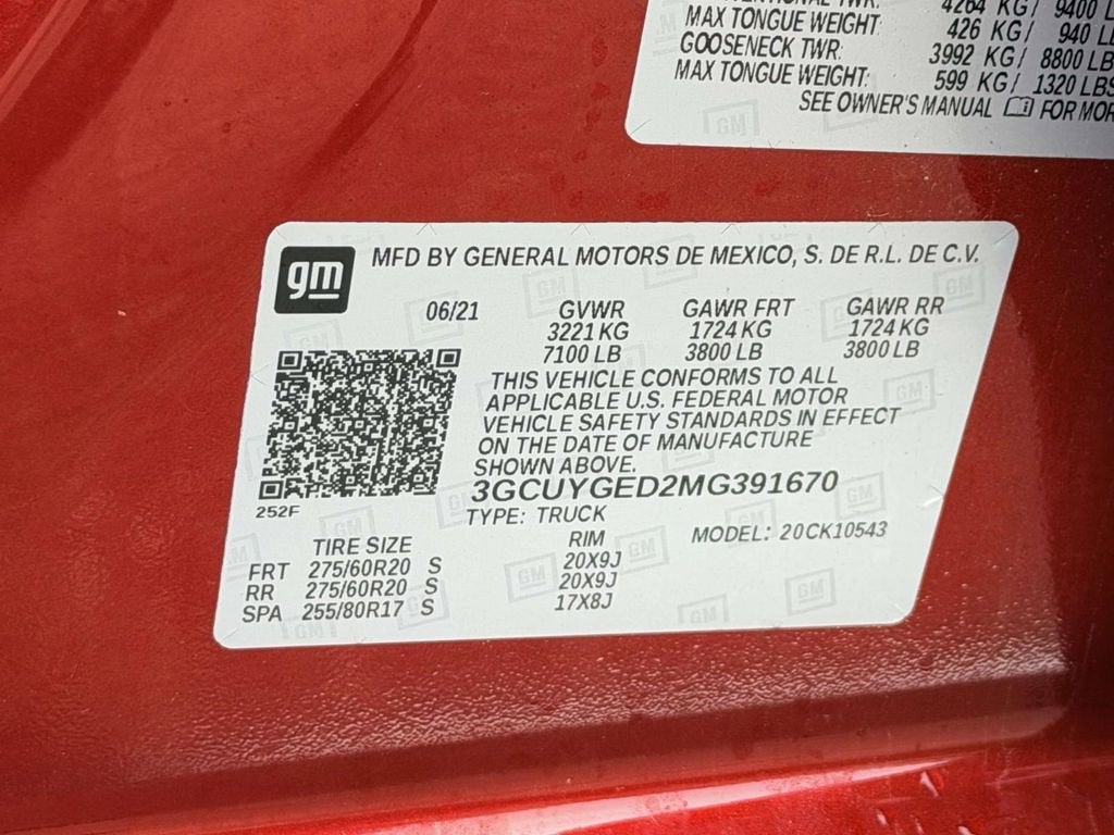 2021 Chevrolet Silverado 1500 LTZ