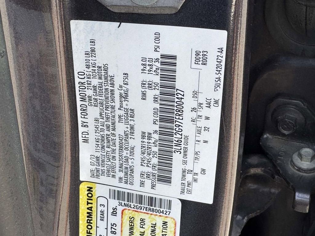 2014 Lincoln MKZ Base