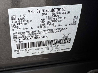 2022 Lincoln Aviator Reserve