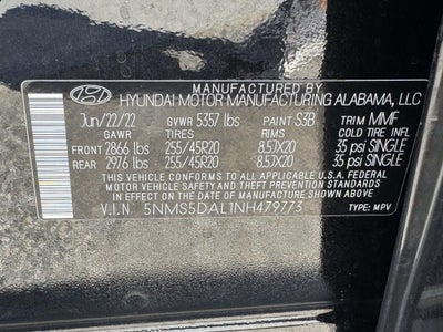 2022 Hyundai Santa Fe Calligraphy