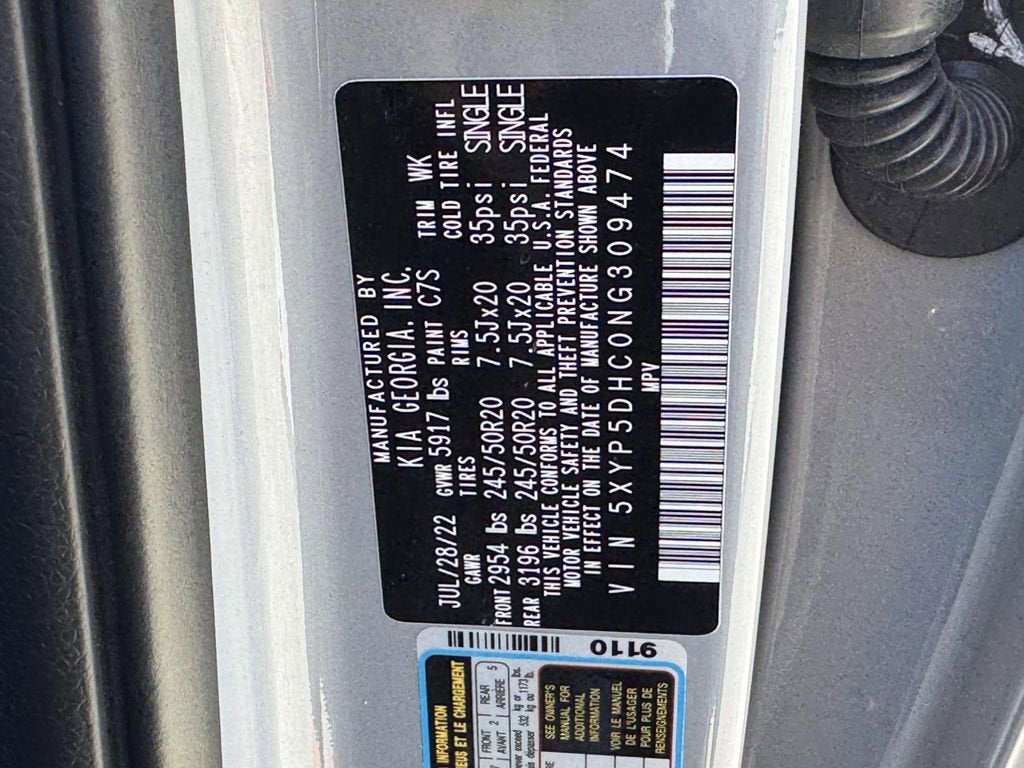 2022 Kia Telluride SX