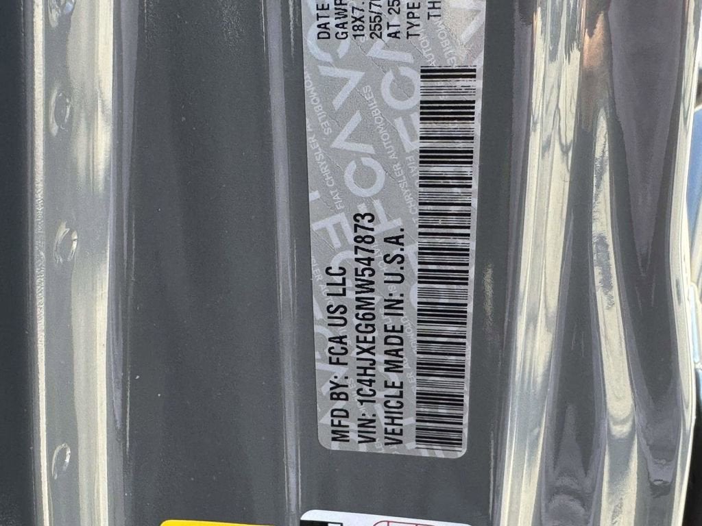 2021 Jeep Wrangler Unlimited Sahara