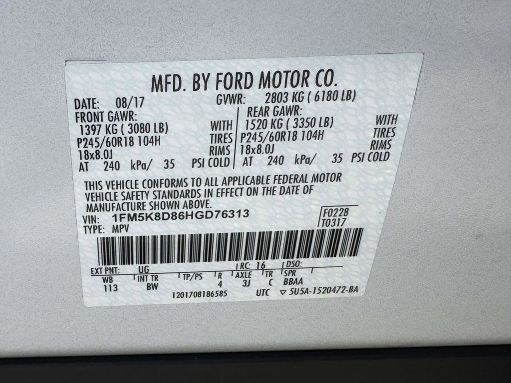 2017 Ford Explorer XLT