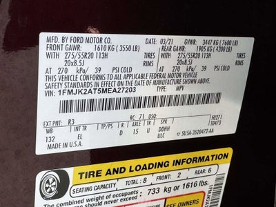 2021 Ford Expedition Max Limited