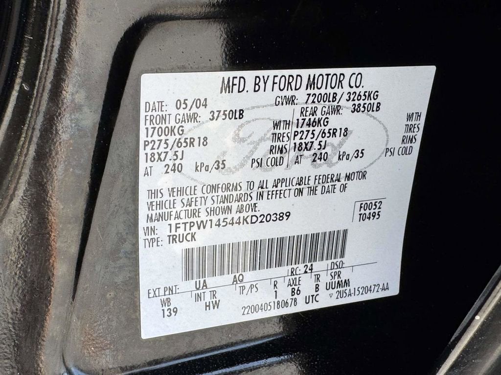 2004 Ford F-150 Lariat