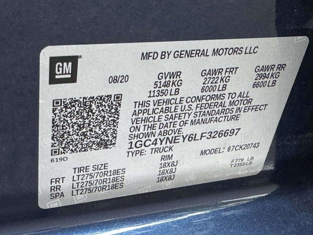 2020 Chevrolet Silverado 2500HD LT