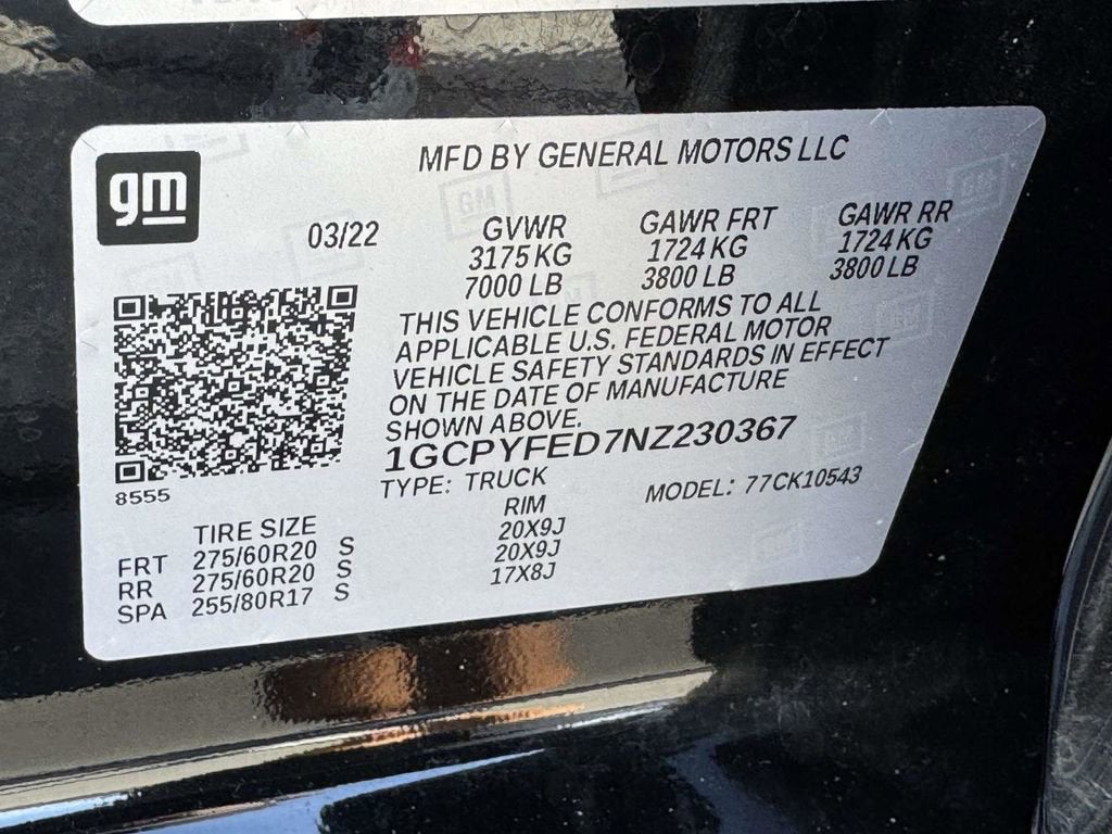 2022 Chevrolet Silverado 1500 LTD LT Trail Boss