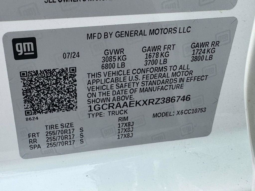 2024 Chevrolet Silverado 1500 WT