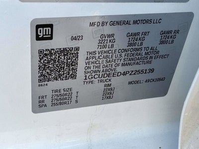 2023 Chevrolet Silverado 1500 RST