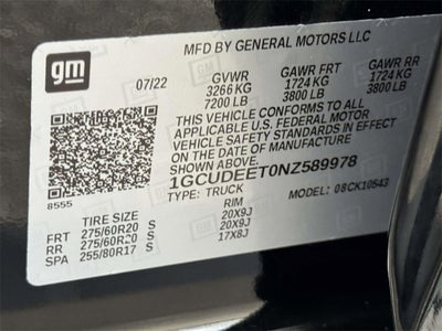 2022 Chevrolet Silverado 1500 RST