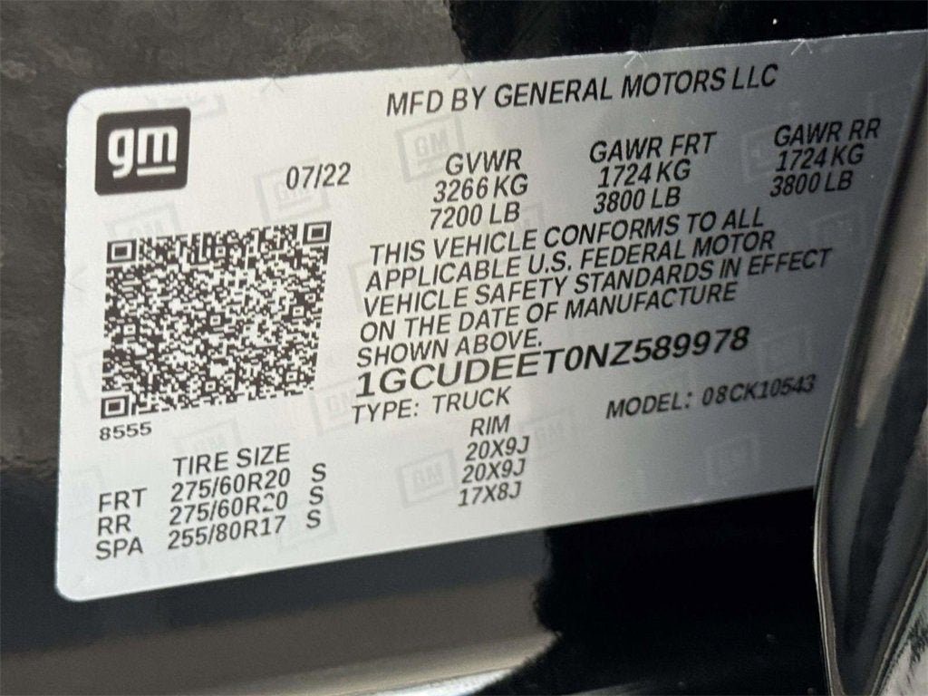 2022 Chevrolet Silverado 1500 RST