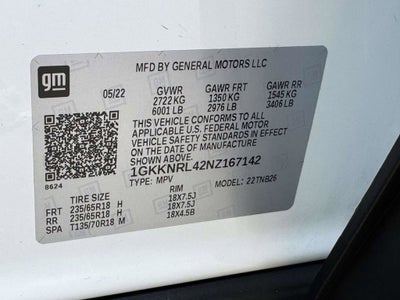 2022 GMC Acadia SLE