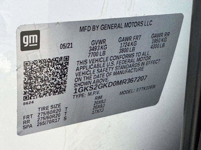 2021 GMC Yukon XL SLT