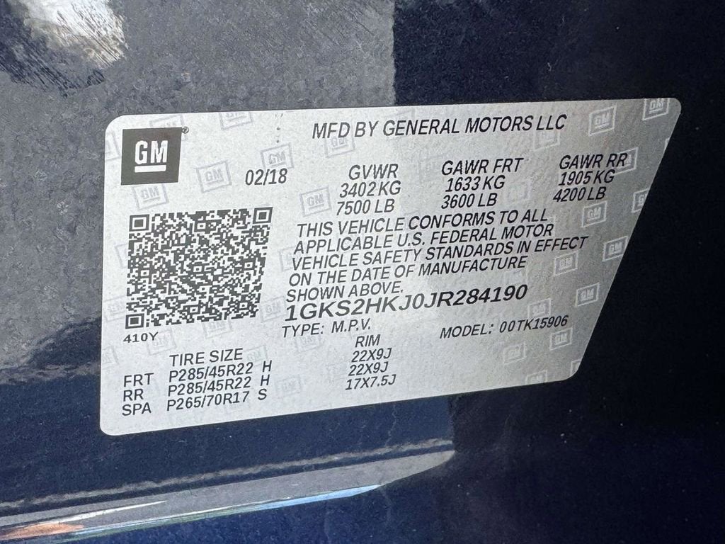 2018 GMC Yukon XL Denali
