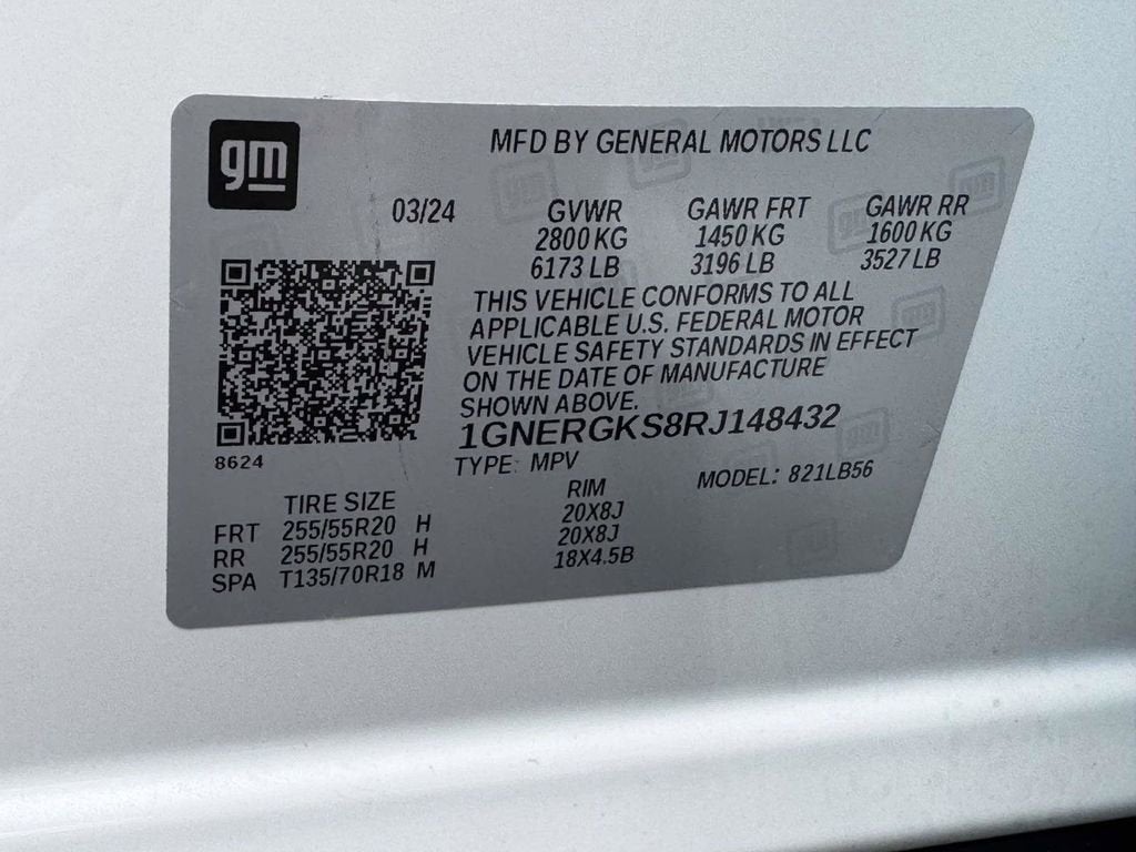 2024 Chevrolet Traverse LT