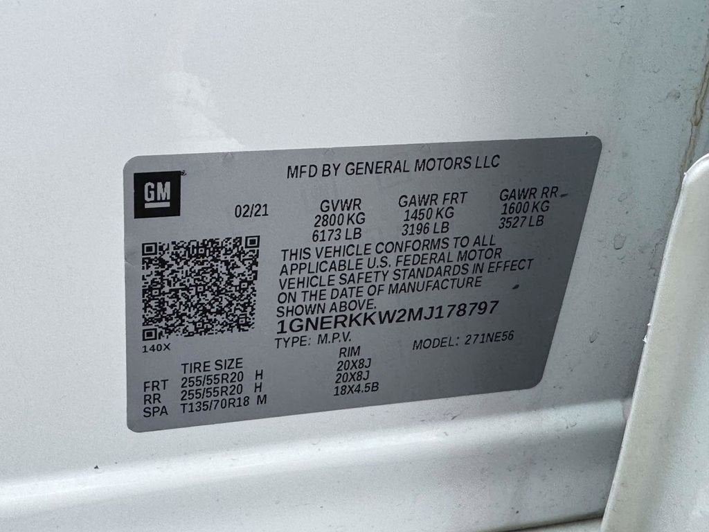 2021 Chevrolet Traverse Premier