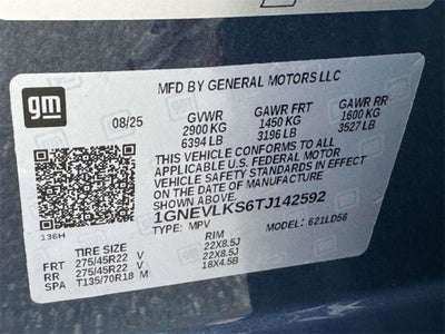 2026 Chevrolet Traverse RS