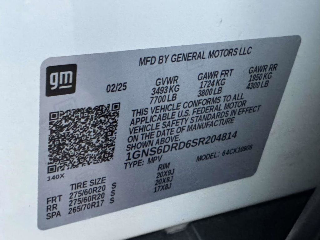 2025 Chevrolet Suburban Z71