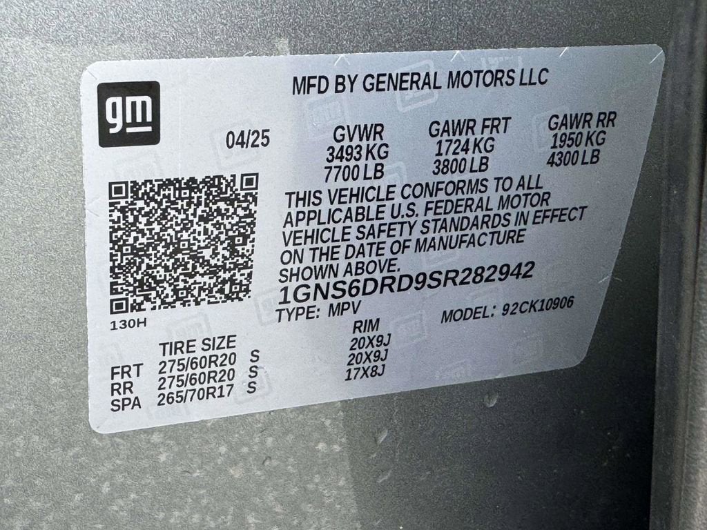 2025 Chevrolet Suburban Z71