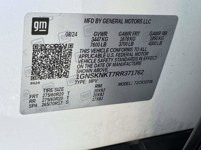 2024 Chevrolet Tahoe LT
