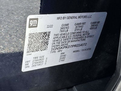 2023 Chevrolet Tahoe Z71