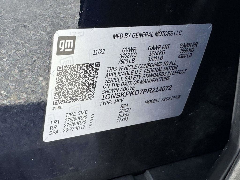 2023 Chevrolet Tahoe Z71