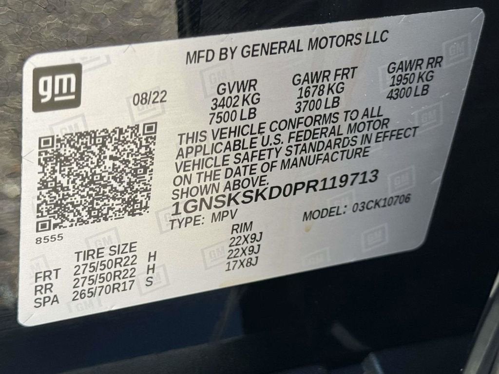 2023 Chevrolet Tahoe Premier