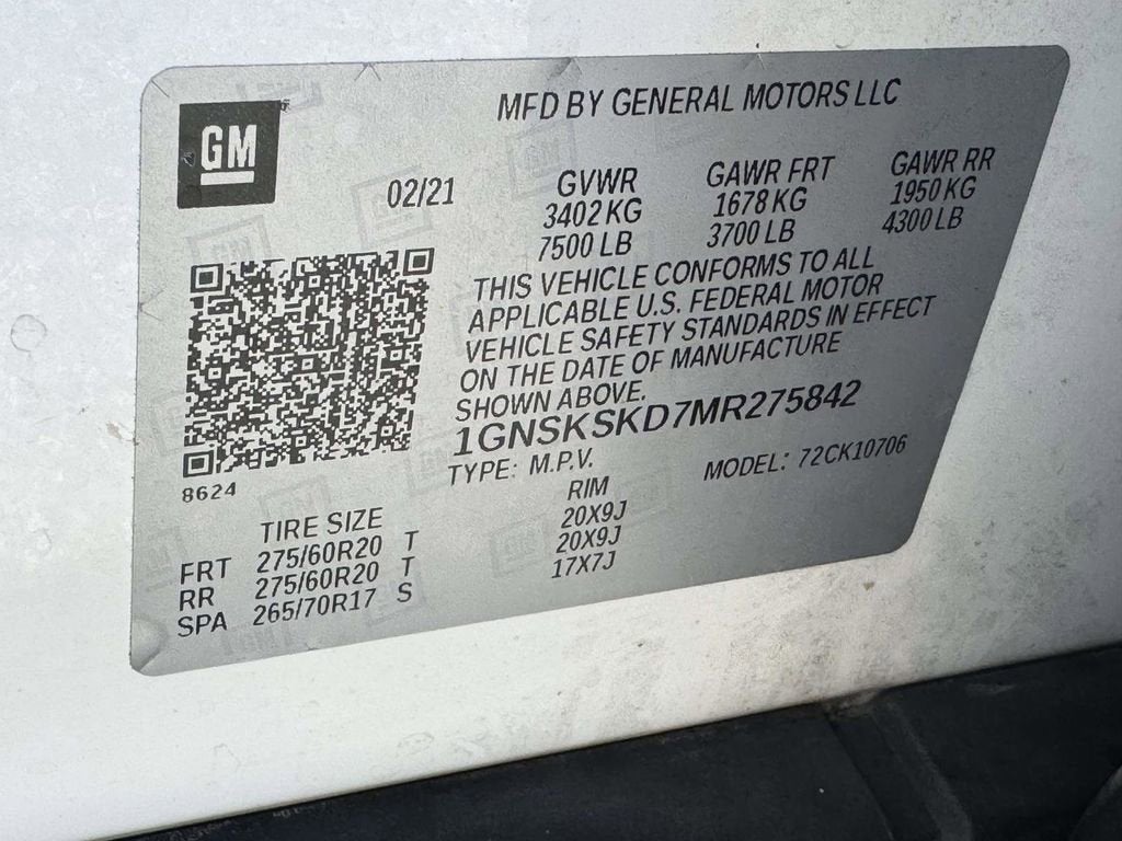 2021 Chevrolet Tahoe Premier