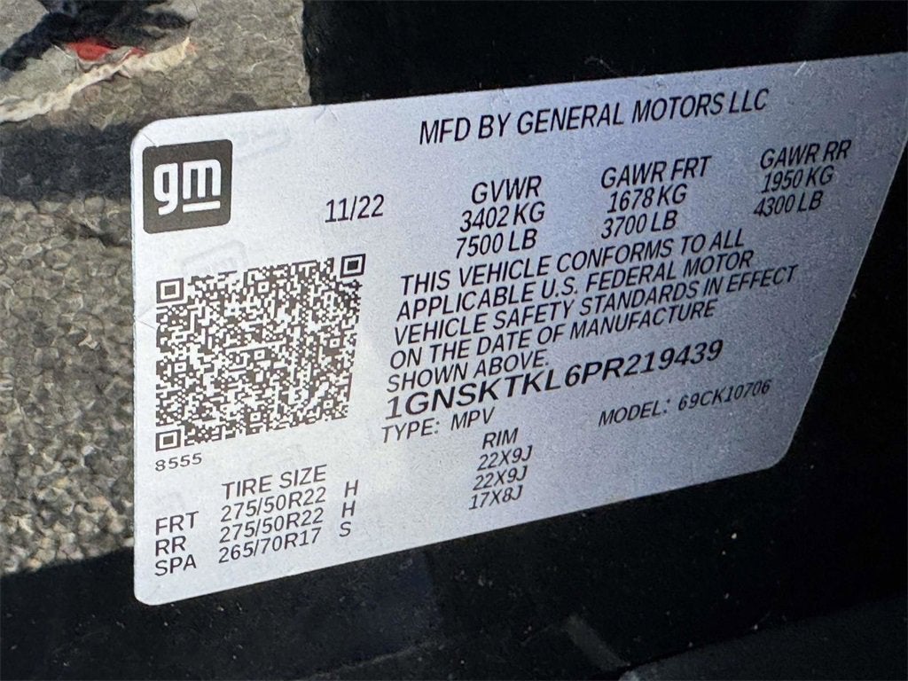 2023 Chevrolet Tahoe High Country