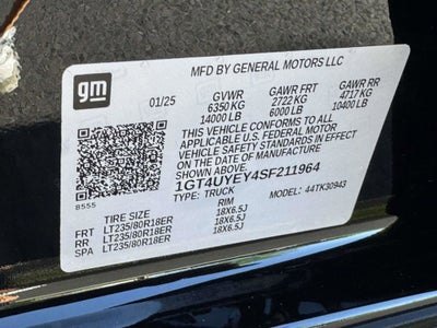 2025 GMC Sierra 3500HD Denali Ultimate
