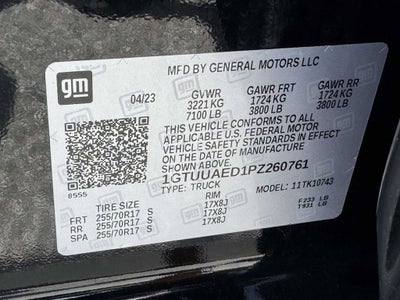 2023 GMC Sierra 1500 Pro