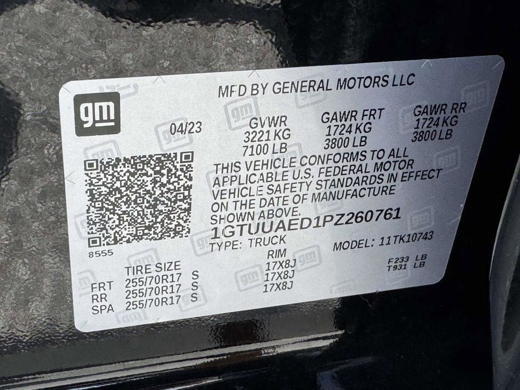 2023 GMC Sierra 1500 Pro