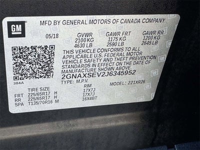 2018 Chevrolet Equinox LT