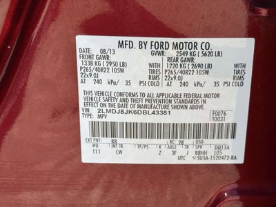 2013 Lincoln MKX Base