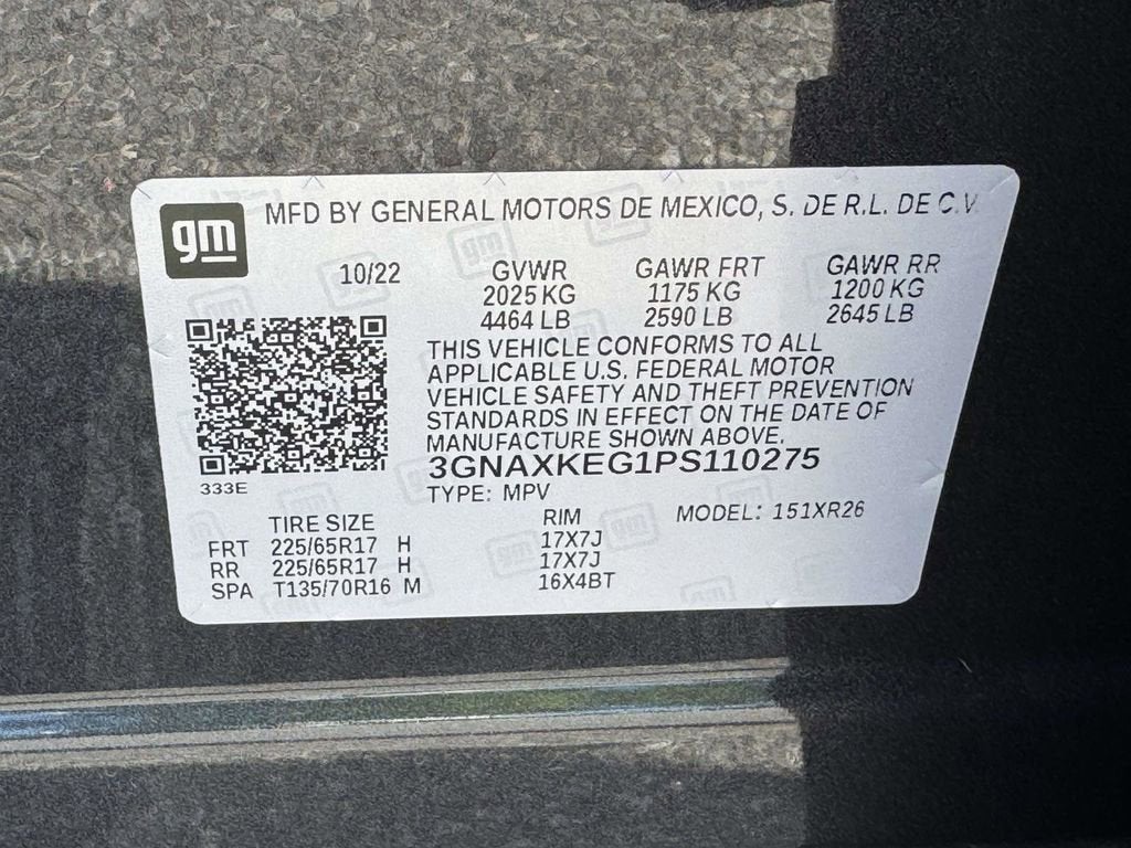 2023 Chevrolet Equinox LT