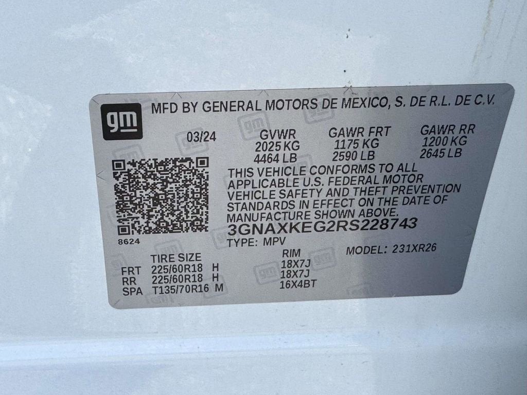 2024 Chevrolet Equinox LT