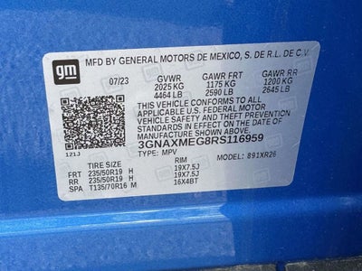 2024 Chevrolet Equinox RS