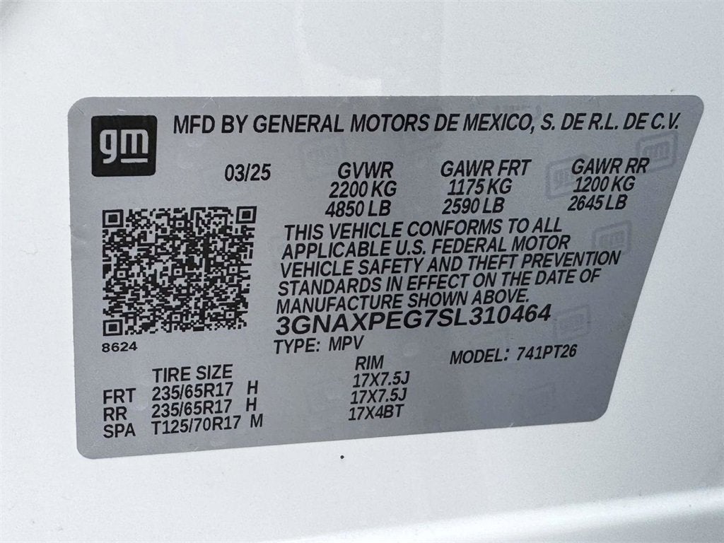 2025 Chevrolet Equinox LT