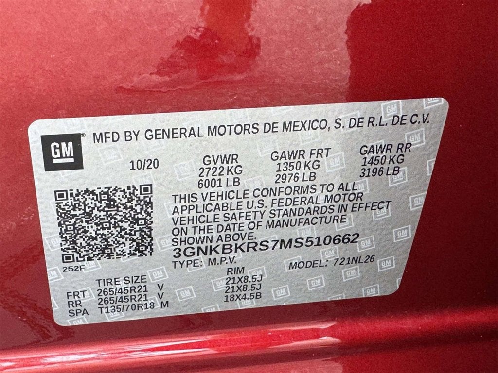 2021 Chevrolet Blazer RS