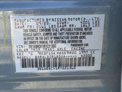 2024 Nissan Sentra SV