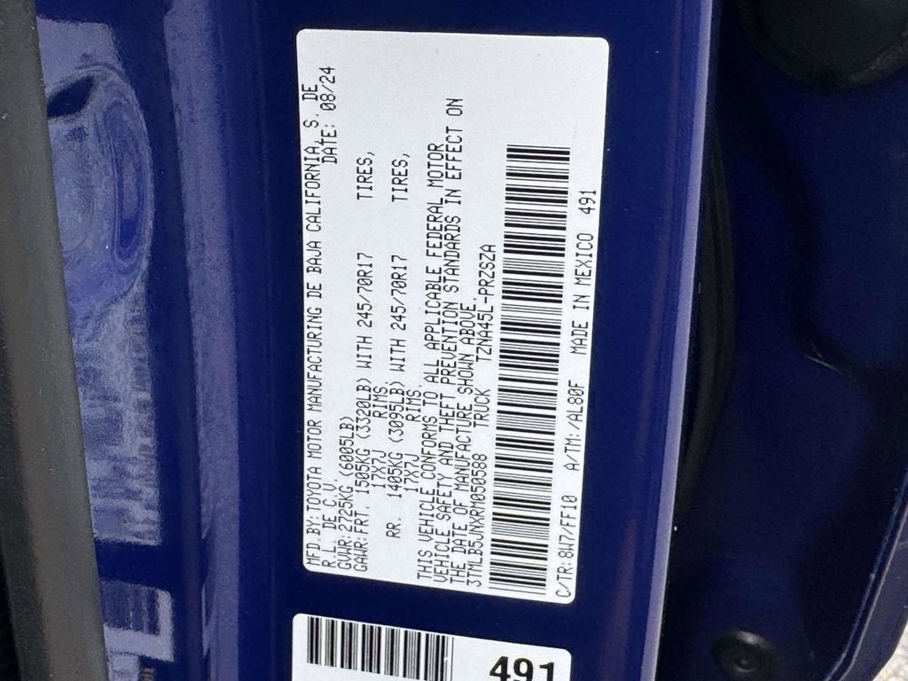 2024 Toyota Tacoma TRD Off-Road